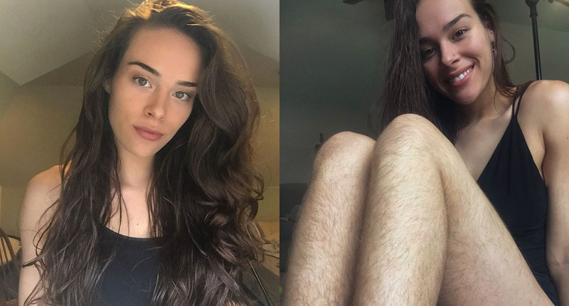 Fitness Blogger Reveals Her Unshaved Body After One Y
