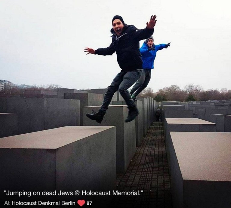 Powerful website shows why it s Holocaust selfies are so disrespectful Credit  Shahak Shapira (23)